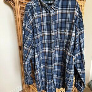 mens used flannel shirt